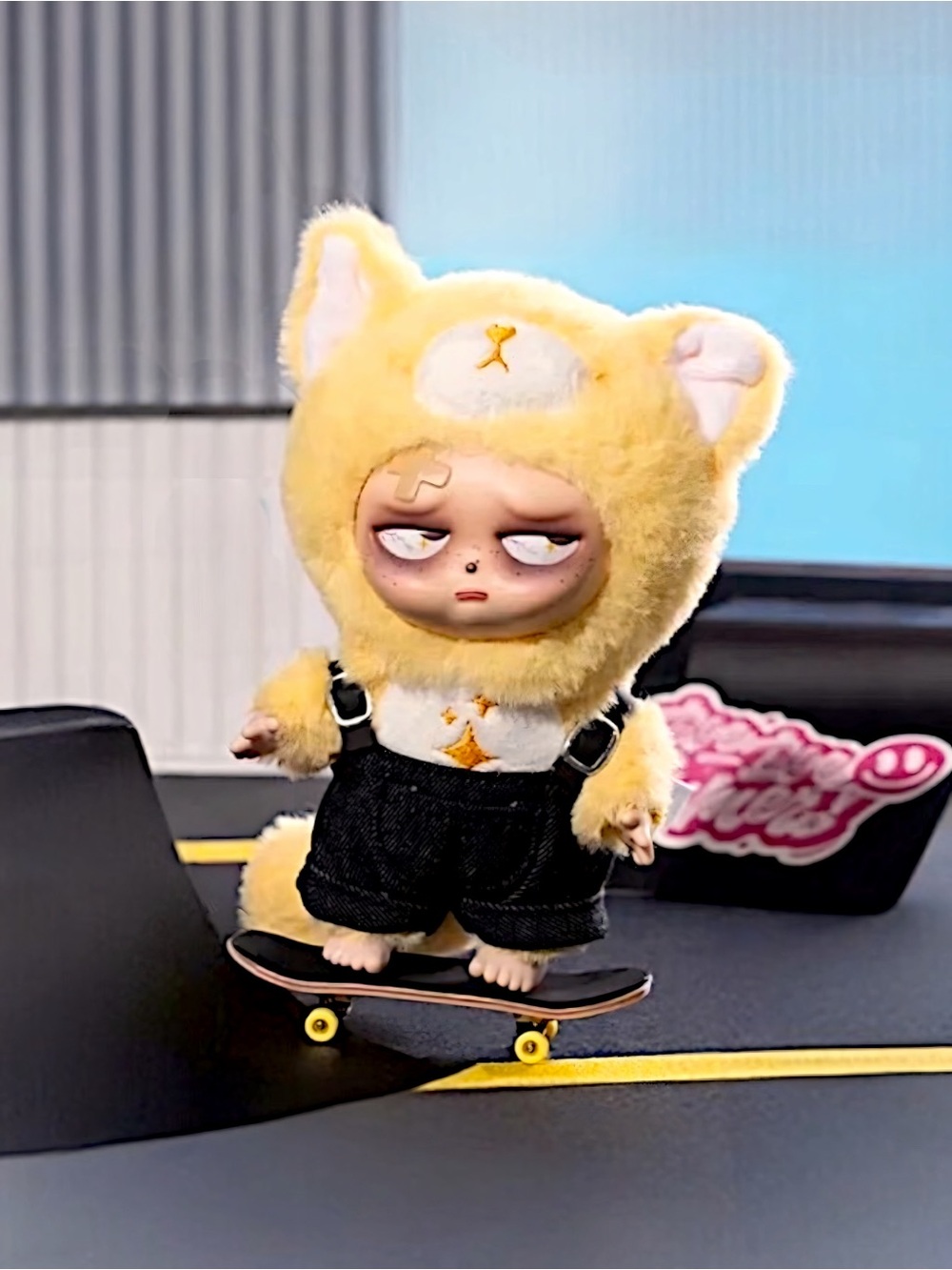 Grumpipi Let's Hang Out Skateboarder Plush Doll Limited Edition